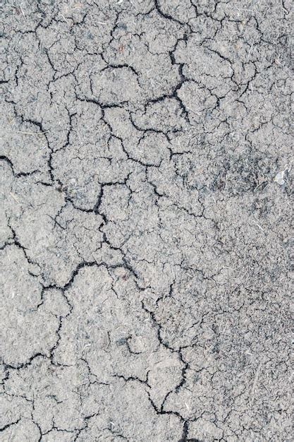 Vista Verticale Del Primo Piano Dell Angolo Alto Della Terra Grigia