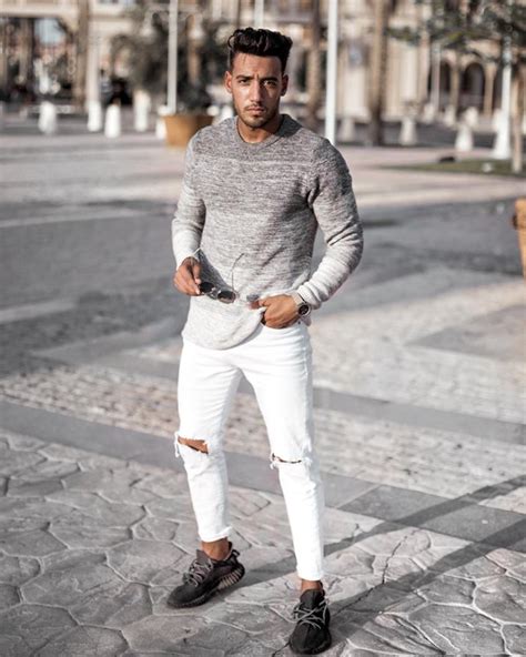 Introducir 74 Imagen Outfit Pantalon Blanco Hombre Urbano Abzlocal Mx