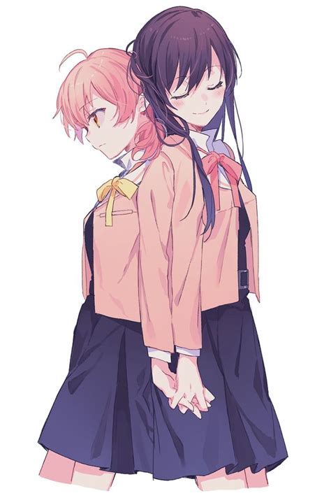 Yuu And Nanami Yuri Anime Girls Yuri Anime Yuri Manga