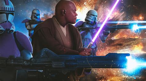 Star Wars The Clone Wars Mace Windu And The 187th By Andibaze On