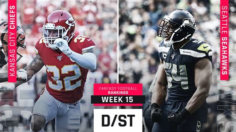 Week 15 Fantasy Rankings Defense Sporting News