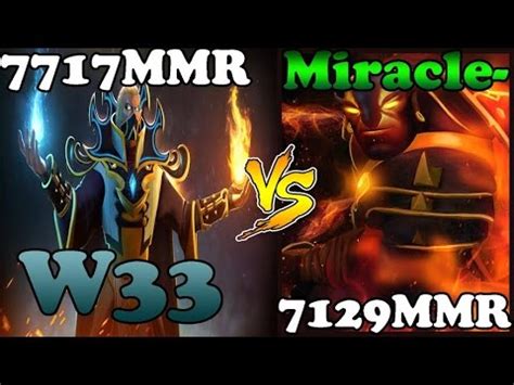 Dota W Mmr Plays Invoker Vs Miracle Mmr Plays Ember