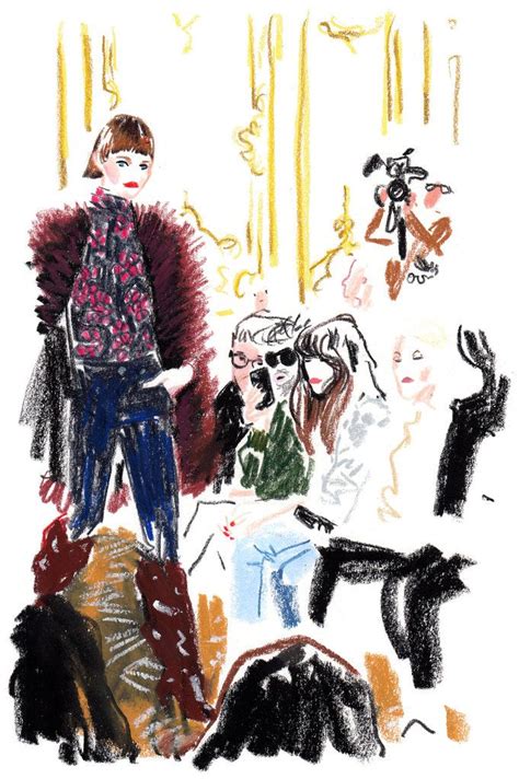 Snap Sketch The Faces Of Paris Fashion Week Published Fashion