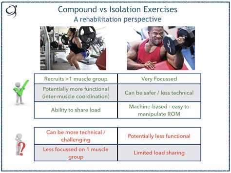 Compound Vs Isolation Exercise Get Back To Sport