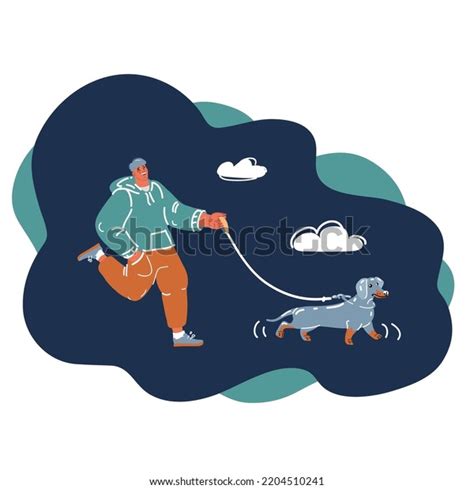 Cartoon Vector Illustration Guide Dogman Wolk: เวกเตอร์สต็อก (ปลอดค่า ...