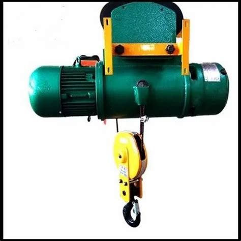 Heavy Duty Electric Wire Rope Hoist For Workshop Capacity 1 3 Ton At