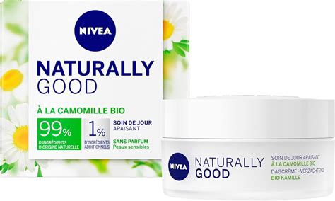 Nivea Naturally Good Soin De Jour Peaux Sensibles Ml Soin Visage