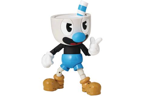 1000 Toys Inc Cuphead Px Previews Exclusive Action Figure Blue Fw21 Es