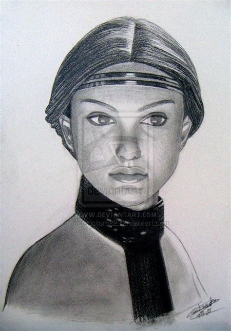 Padme Amidala Portrait By Acrosstars22 On Deviantart Padme Amidala Star Wars Art Star Wars