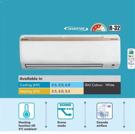 Daikin 1 5 Tr Inv Hot And Cold 3 Star Split Ac Model Name Number