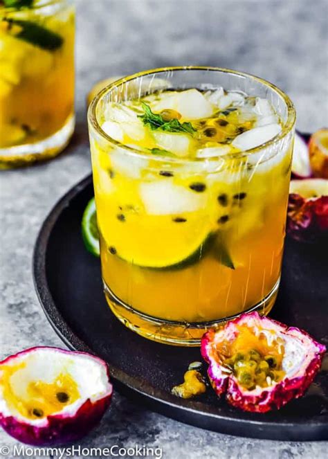 Passion Fruit Caipiroska Mommys Home Cooking