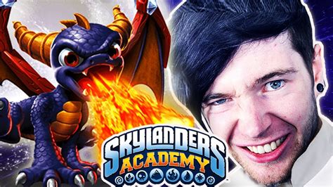 Dantdm Skylanders Academy Im In A Tv Show The Diamond Minecart