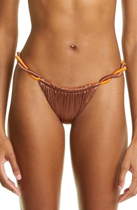 Buy Isa Boulder Rope Reversible Bikini Bottoms Soil Copper At Off