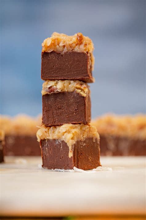 German Chocolate Fudge Recipe Dinner Then Dessert