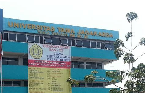 Rincian Biaya Kuliah S Universitas Tama Jagakarsa Utama Ta