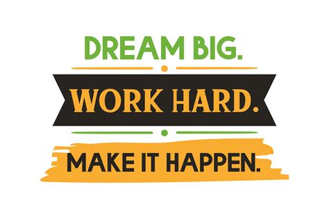 Dream Big Work Hard Svg Cut File By Creative Fabrica Crafts · Creative