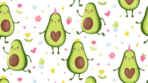 Download Charming Avocado Duo High Quality Wallpaper