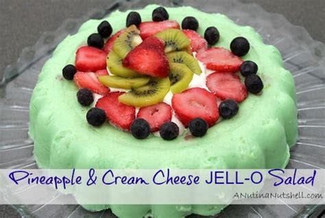 Delightful Pineapple And Cream Cheese Jell O Fruit Dessert Recipe