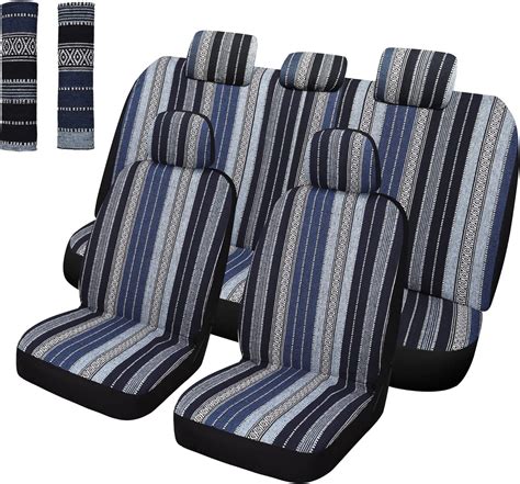 Amazon Pariitadin Baja Saddle Blanket Car Seat Covers Full Set