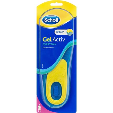 Scholl Gelactiv Insoles Women's Everyday 1 Pack | BIG W