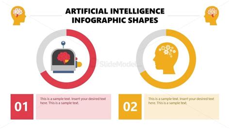 AI Infographic Shapes Presentation Slide - SlideModel