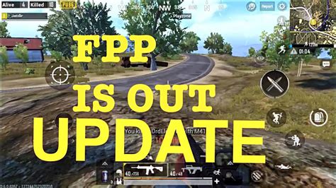 First Person Is Out Pubg Mobile Update Is Out Now Pubg Mobile