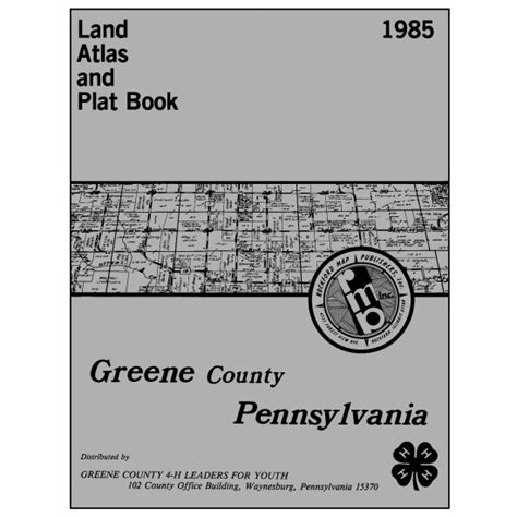 Pennsylvania Greene County Plat Map And Gis Rockford Map Publishers