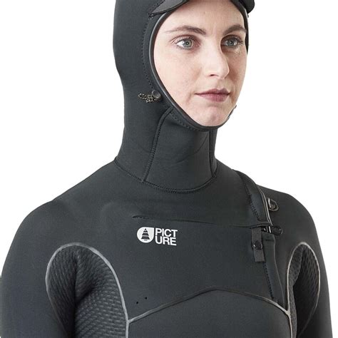 Picture Organic Dome 5/4mm Hooded Front Zip Wetsuit - Women's - Big ...