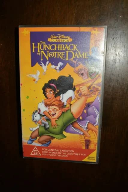 Walt Disney Classics The Hunchback Of Notre Dame Vhs Picclick Au