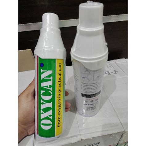 Jual Oxycan Kaleng 500 Cc Oksigen Portable Alat Bantu Pernapasan