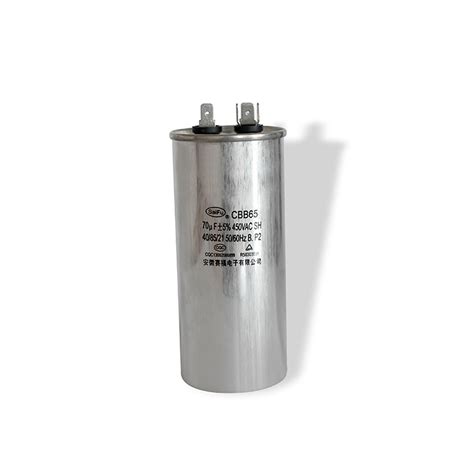 Cbb65 Capacitor 450vac 70ufrun Capacitorac Motor Capacitor Safe