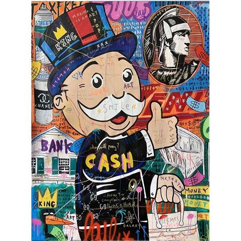 Cash Thumb Up Poster Mr Monopoly Man Poster Monopoly Poster Etsy