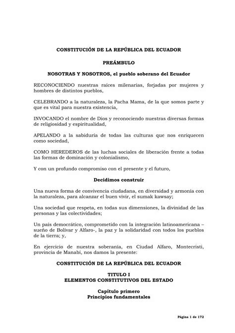 PDF CONSTITUCIÓN DEL ECUADOR emaseo gob ec hombres de distintos