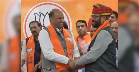 Mahendrajit Singh Malviya Joins Bjp Before Rajasthan Lok Sabha Election