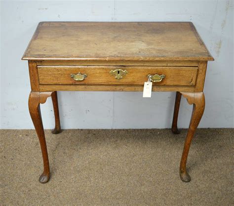 Lot 58 An 18th C Oak And Mahogany Banded Side Table