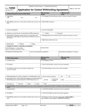 Fillable Online Irs Fax Cwa Application To Form Fax Email Print PdfFiller