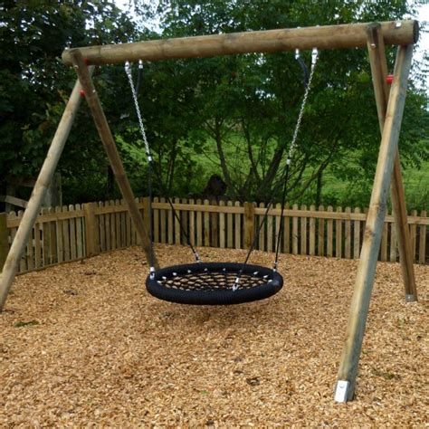 Commercial Swings Wooden Play Equipment By Caledonia Play