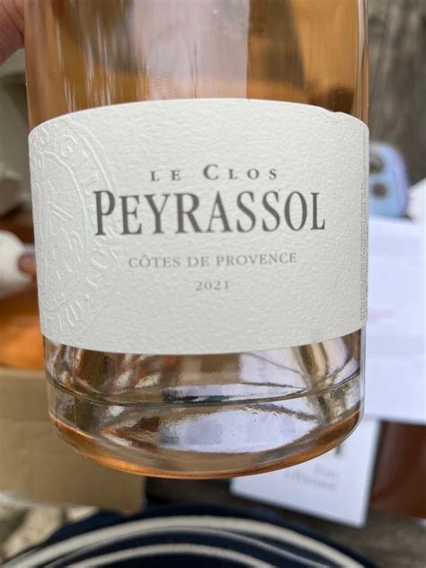 2021 Château de Peyrassol Côtes de Provence Le Clos Peyrassol France