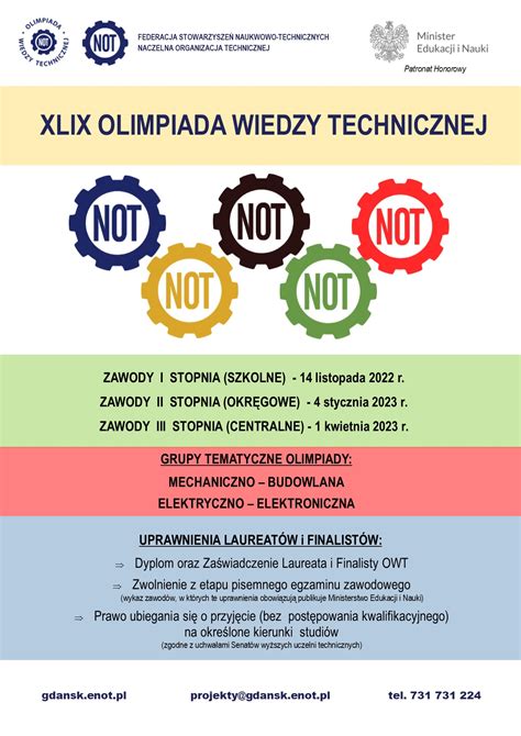 Olimpiada Wiedzy Technicznej ENOT Pl