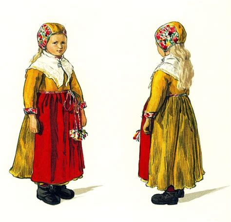 Traditional Swedish Clothing The National Regional Folk Costumes Of