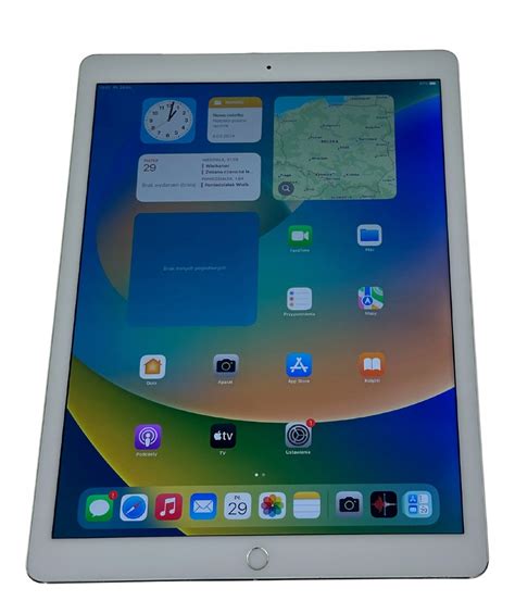 Apple IPad Pro 1 12 9 256GB Cellular 1th Gen 2015 A1652 Srebrny