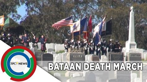 Bataan Death March Survivors Inalala Sa San Francisco Memorial Tfc