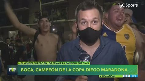 En Los Festejos De Boca Le Robaron En Vivo A Un Periodista De Tyc