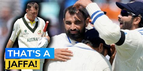 Watch Mohammed Shami Cleans Up Marnus Labuschagne In WTC Final Day 1