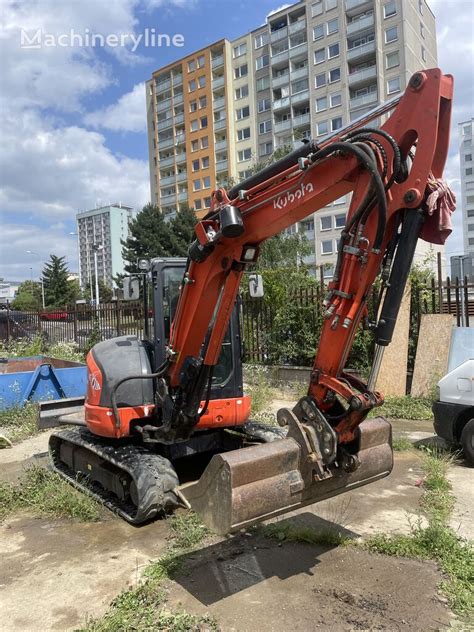 Kubota U55 4 Mini Excavator For Sale Czechia BG36792