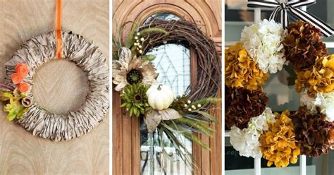 20 Easy Wreaths For Fall The Crafty Blog Stalker