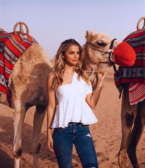 Marina Laswick On Instagram Took A Quick Trip To The Uae To Hang Out