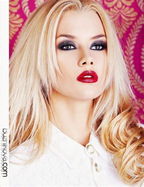 Spring 2015 Trend Bold Red Lips Pink And Milk Hair Beauty Blonde