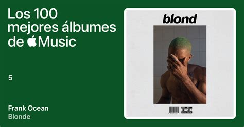 Blonde De Frank Ocean