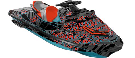 Leopawned Sea Doo Rxt X 300 Rxt 230 Gtx Limited Wake Pro 230 Graphics Kit Motowrap Decals